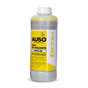 Tinta AUSO Super Ink Eco-Solvente Amarelo 1L